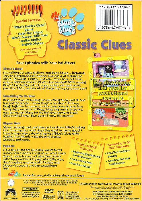 Blue's Clues: Classic Clues