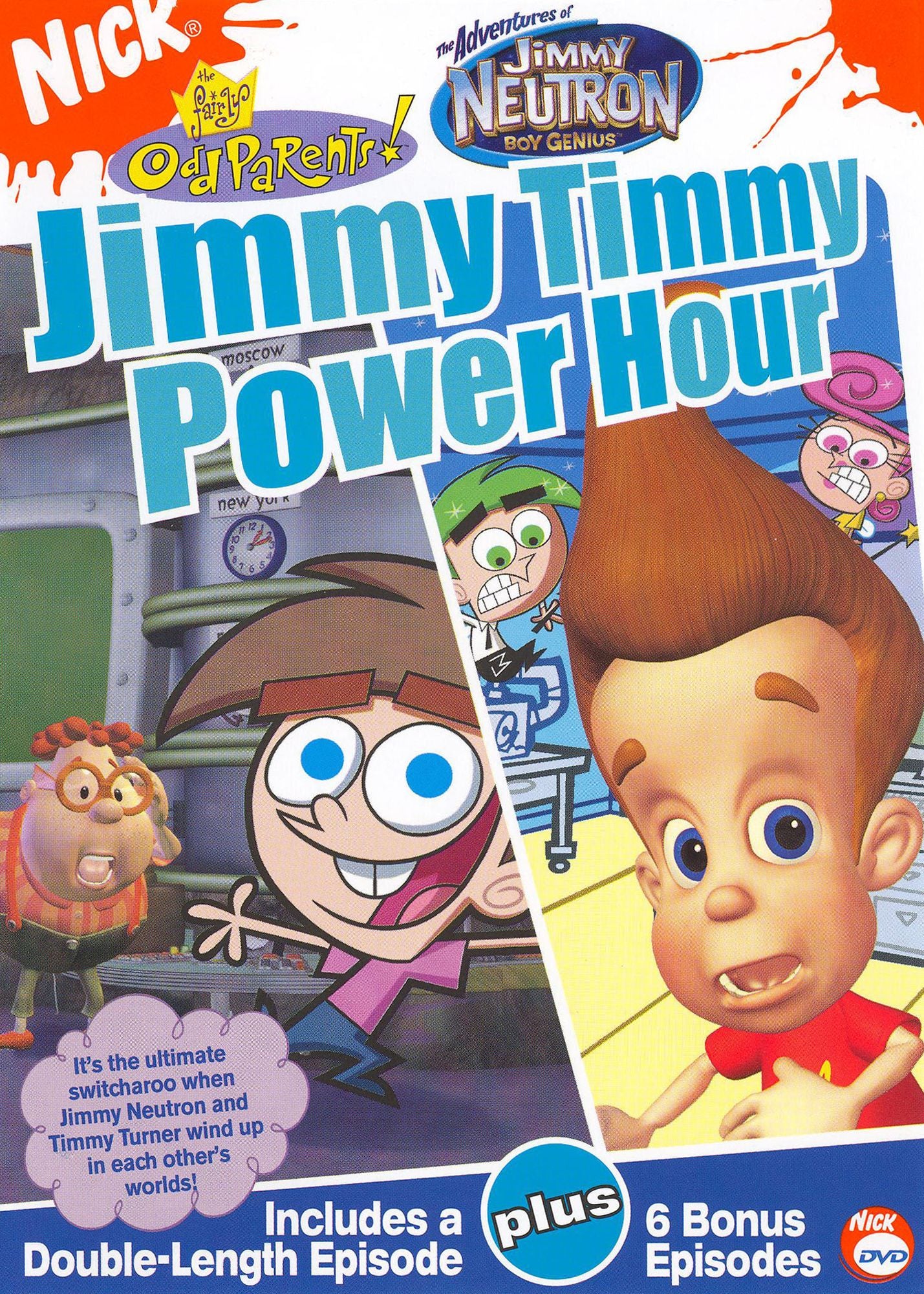 Adventures of Jimmy Neutron Boy Genius: Jimmy Timmy Power Hour/Sea of Trouble [2 Discs]