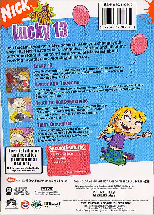 All Grown Up: Lucky 13