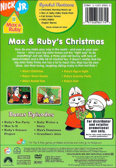 Max & Ruby: Max & Ruby's Christmas