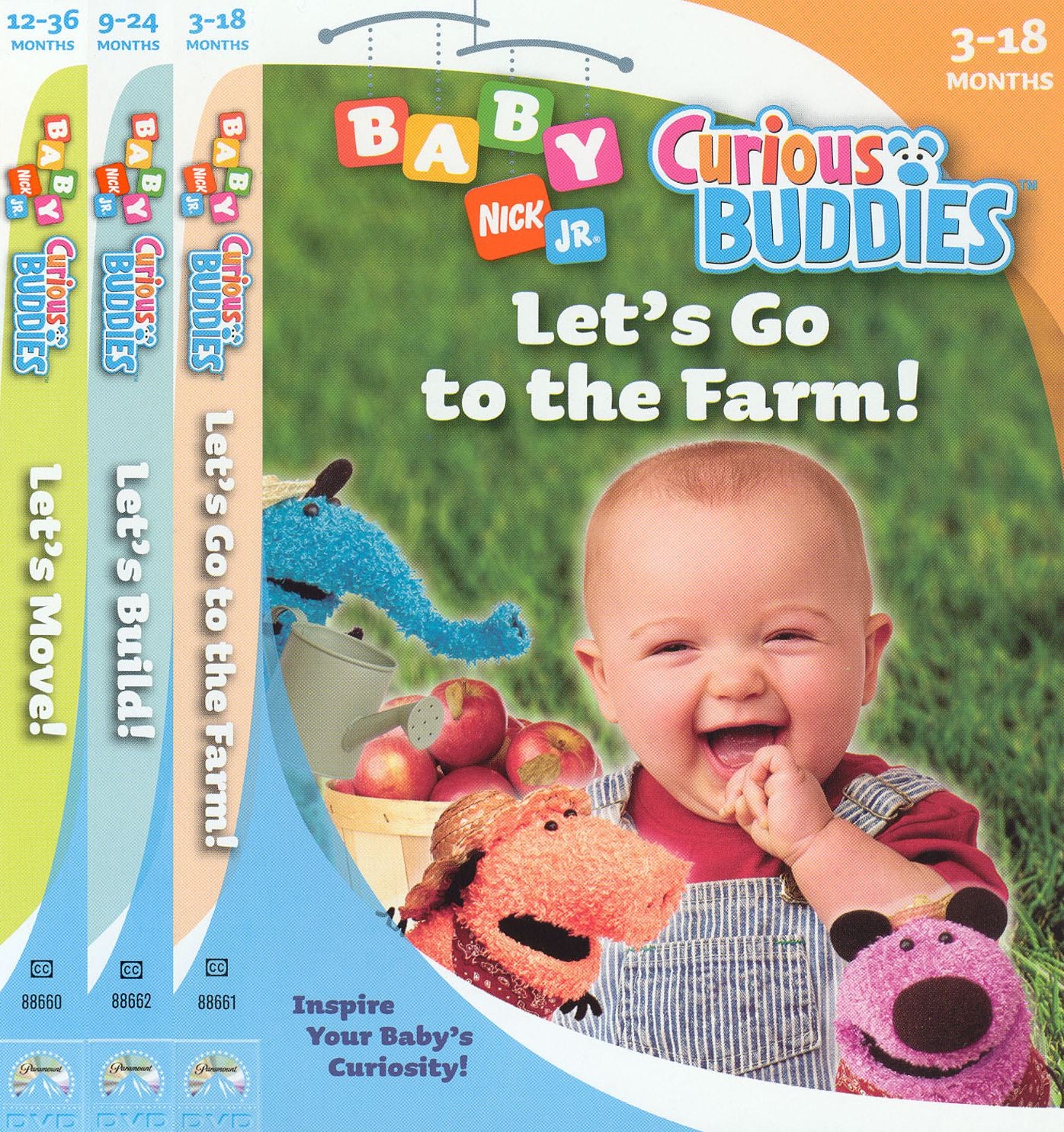 Nick Jr. Baby: Curious Buddies DVD Gift Set [3 Discs]