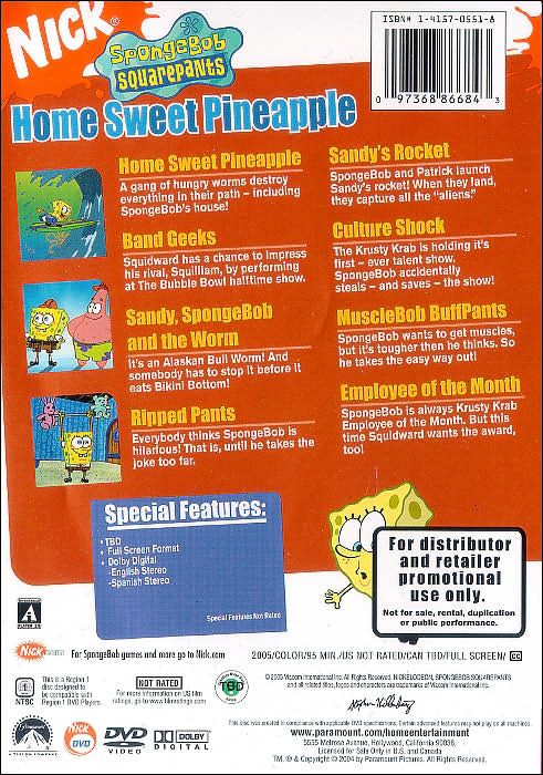 SpongeBob SquarePants: Home Sweet Pineapple