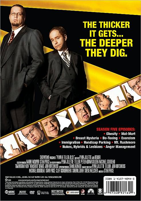 Penn & Teller: Bullshit! - The Complete Fifth Season [2 Discs]