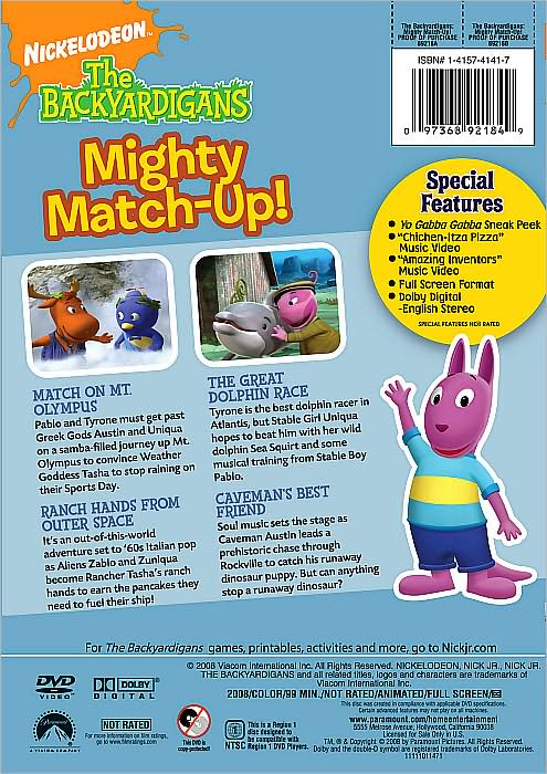The Backyardigans: Mighty Match-Up!