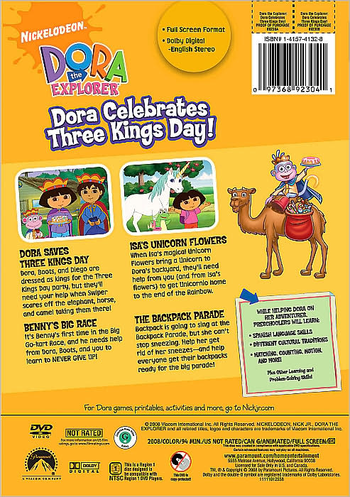 Dora the Explorer: Dora Celebrates Three Kings Day!