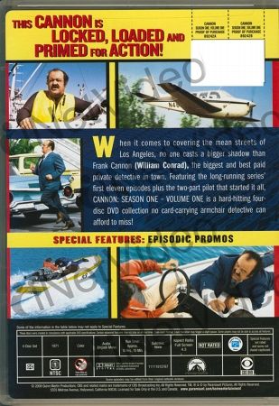 Cannon: Season 1, Vol. 1 [4 Discs]