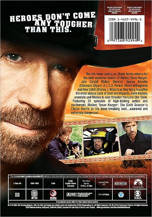 Walker, Texas Ranger: The Sixth Season [6 Discs]