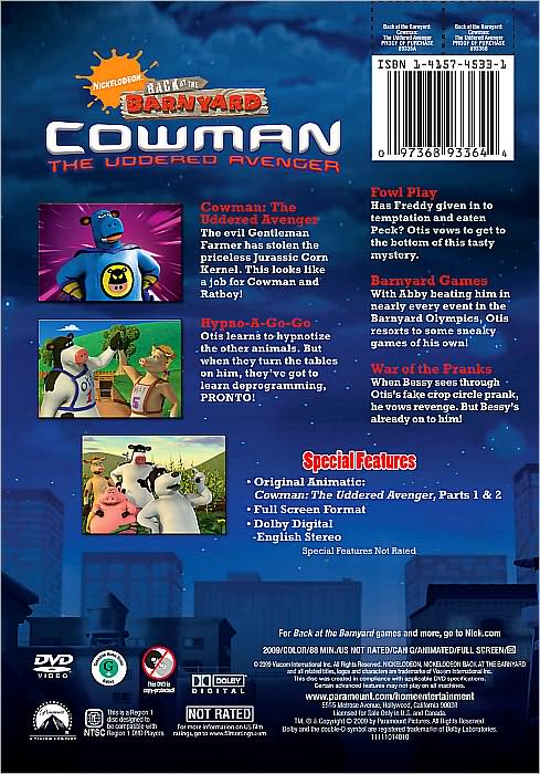 Back at the Barnyard: Cowman - The Uddered Avenger