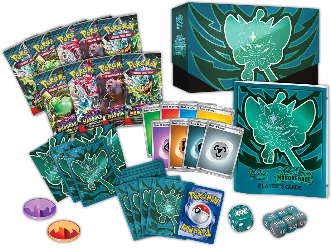Pokemon Scarlet Violet Twilight Masquerade Elite Trainer Box