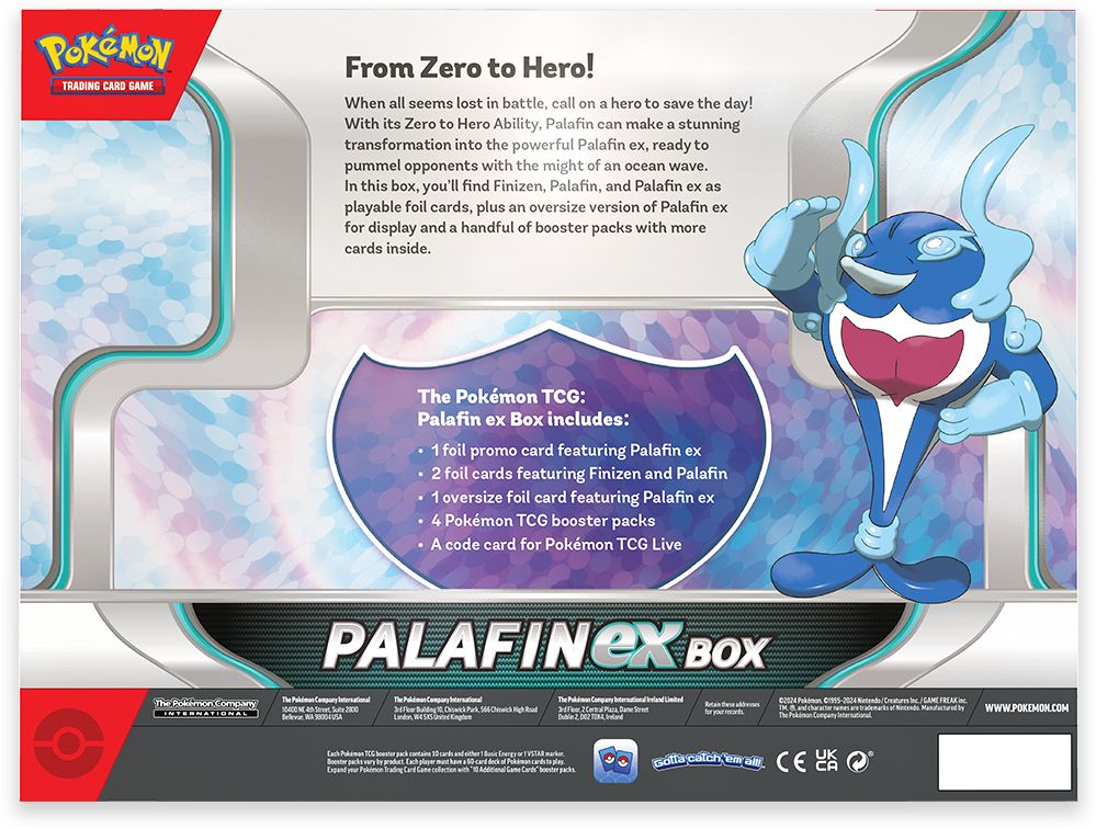 Pokemon Palafin EX Box