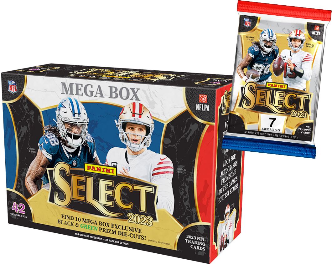 NFL 2023 Panini Select Football Mega Box