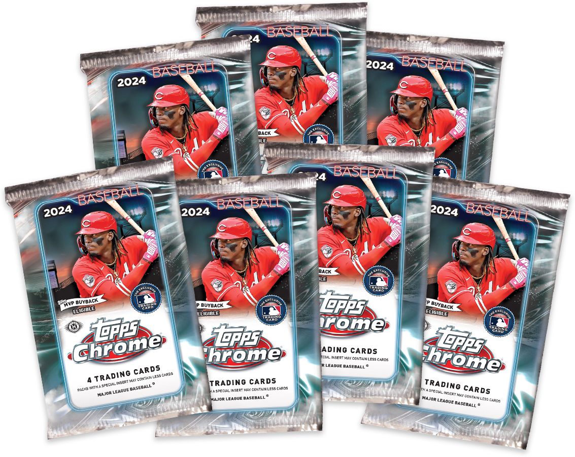 MLB 2024 Topps Chrome Baseball Blaster Box