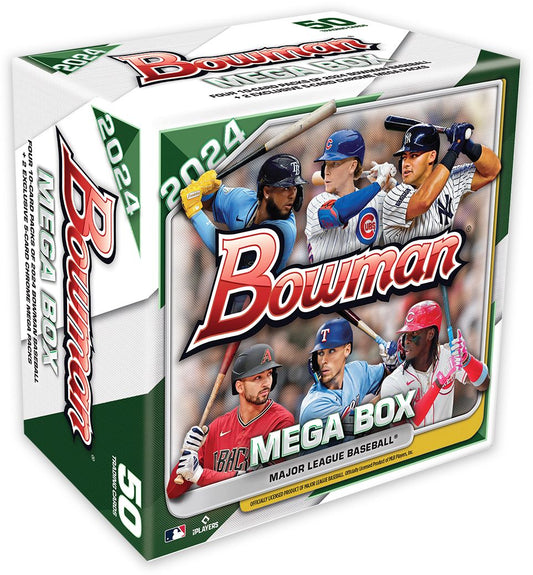 MLB 2024 Topps Bowman Baseball Mega Box