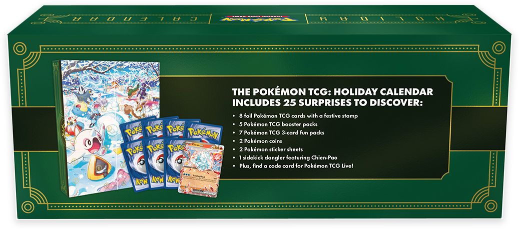Pokemon 2024 Holiday Calendar