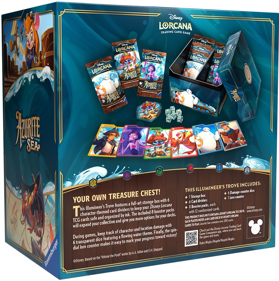 Disney Lorcana Chapter 6 - Azurite Sea Trove Box