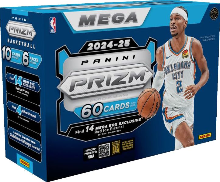 2024 NBA Prizm 24-25 Basketball Mega Box