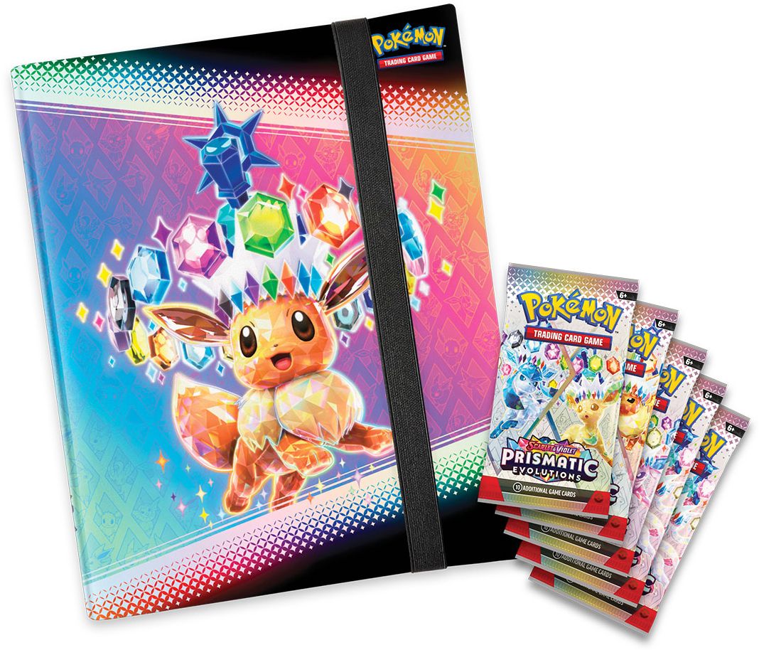 Pokemon Scarlet Violet S8.5 Prismatic Evolutions Binder Collection