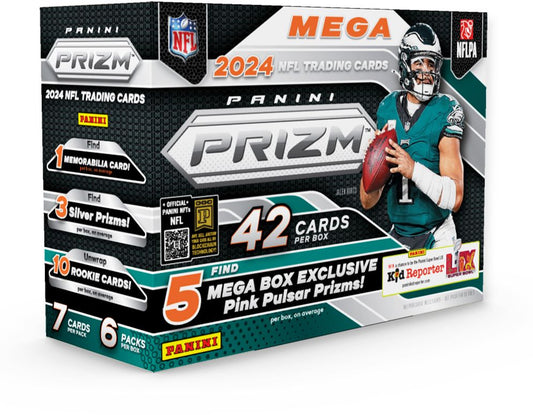 NFL Prizm Football Mega Box (2024)