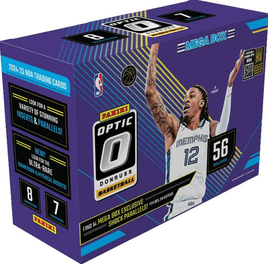 2025 NBA Optics 24-25 Basketball Mega Box