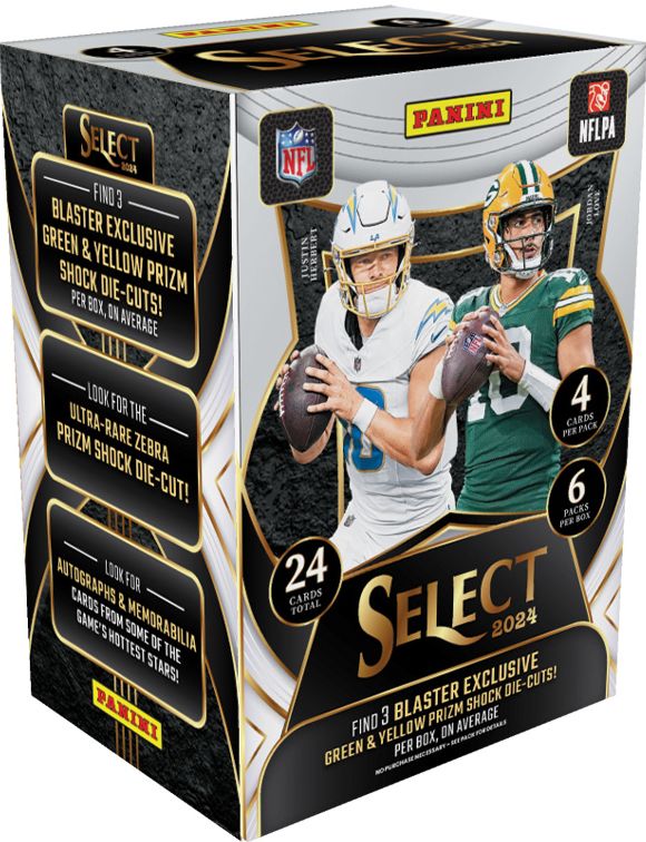 2025 NFL Select Football Blaster 24-25