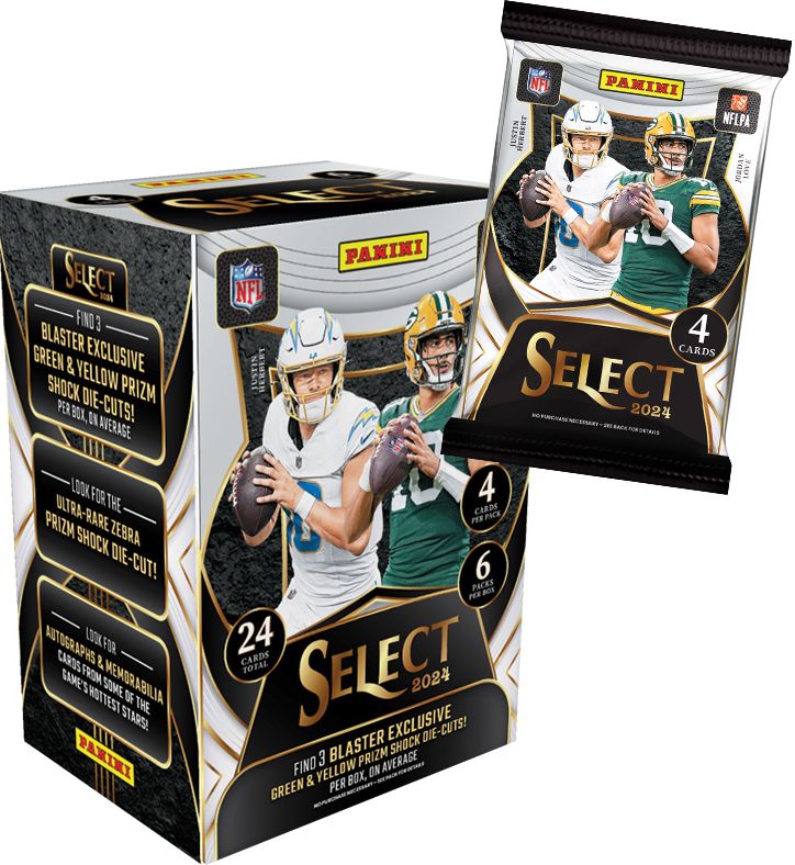 2025 NFL Select Football Blaster 24-25