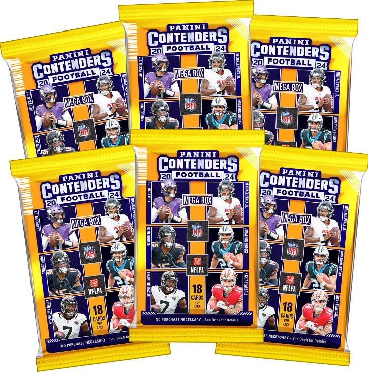 2024 NFL Contenders Football Mega Box