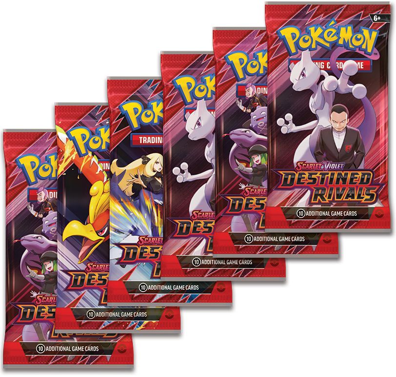 2025 POK Scarlet Violet S10 Destined Rivals Booster Bundle Box