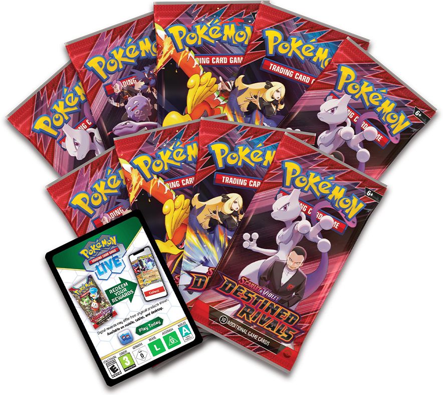 2025 POK Scarlet Violet S10 Destined Rivals Elite Trainer Box