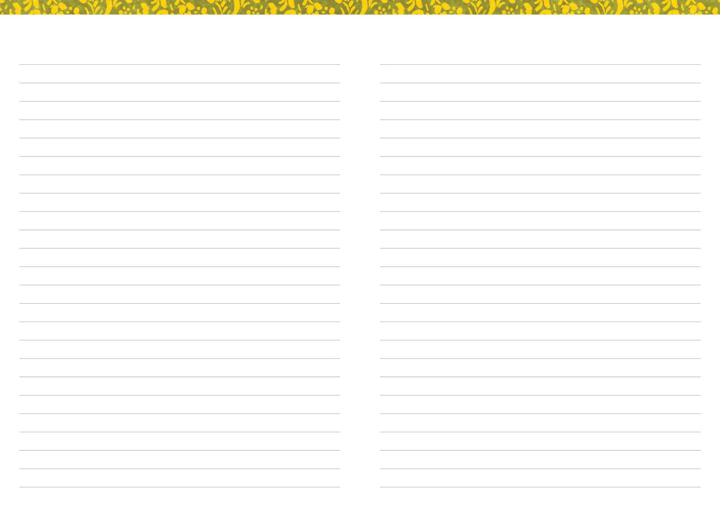 2025-2026 Super Pocket Planner Lemon Tree