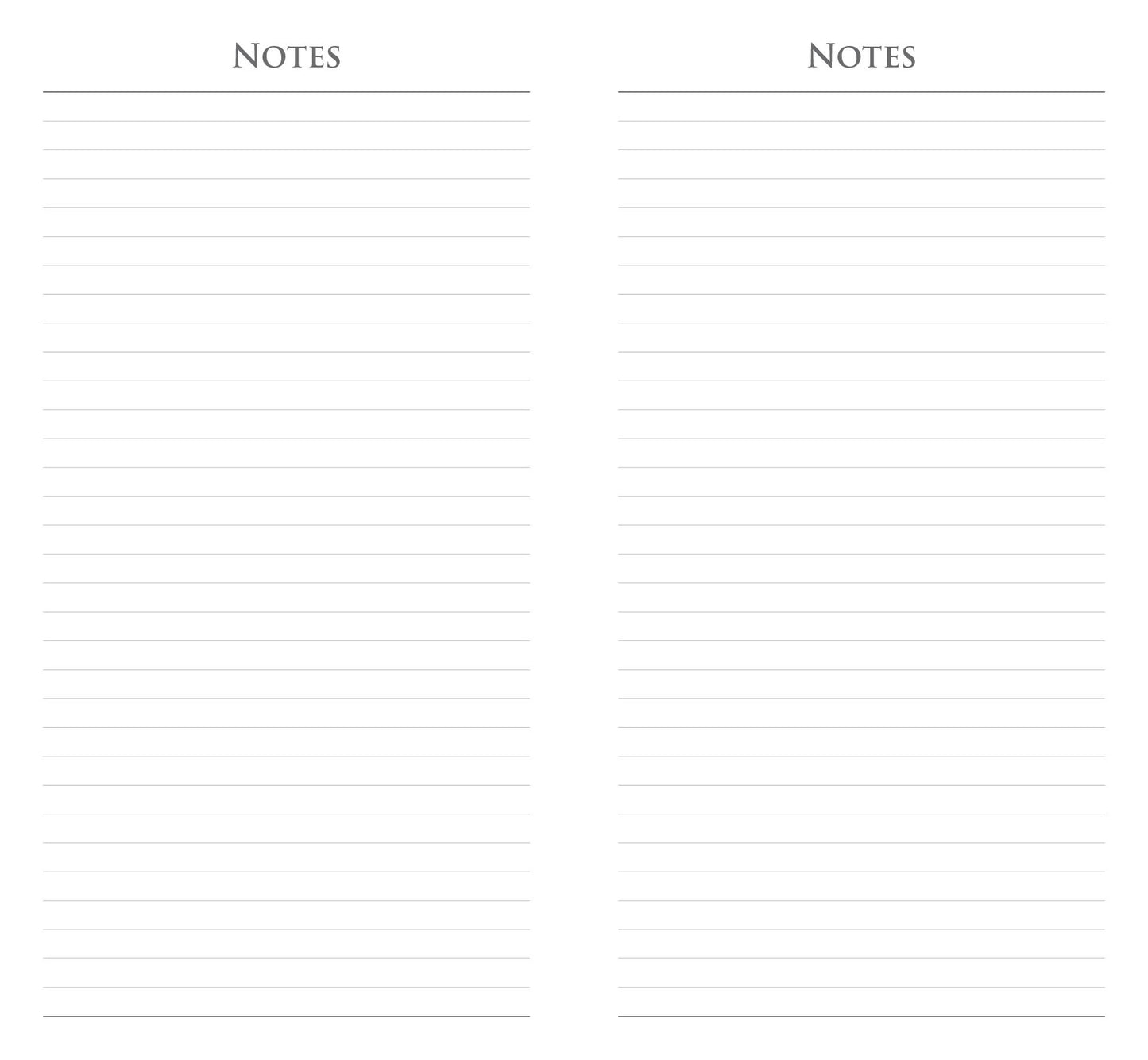 2025-2026 Mini Skinny Planner Moonlit Meadow