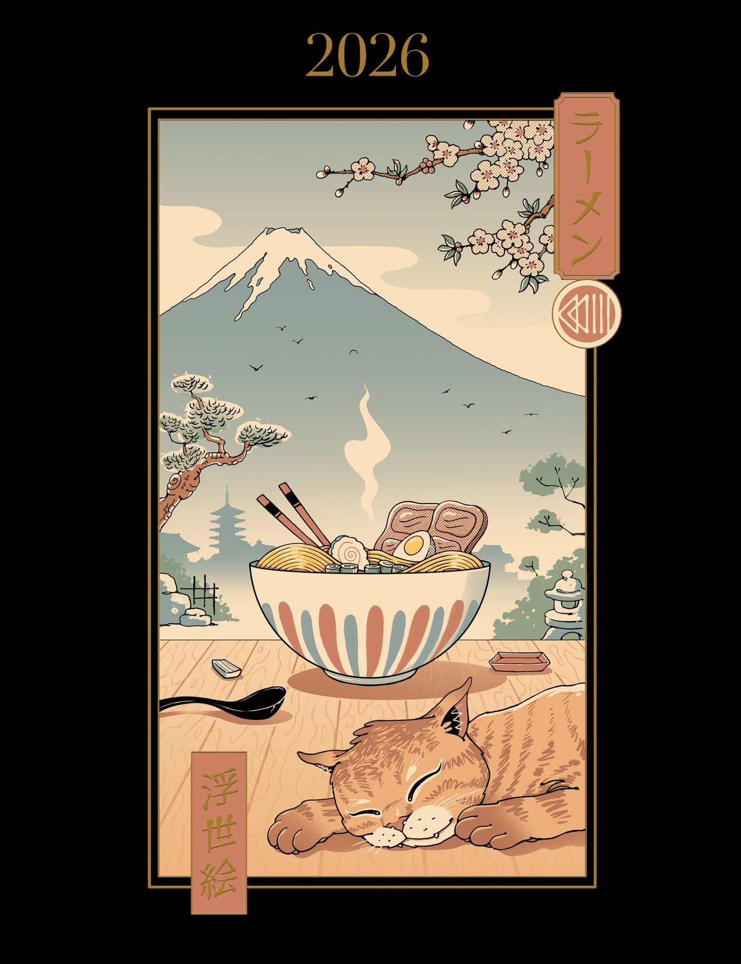2025-2026 Surrey Planner Ramen Weather