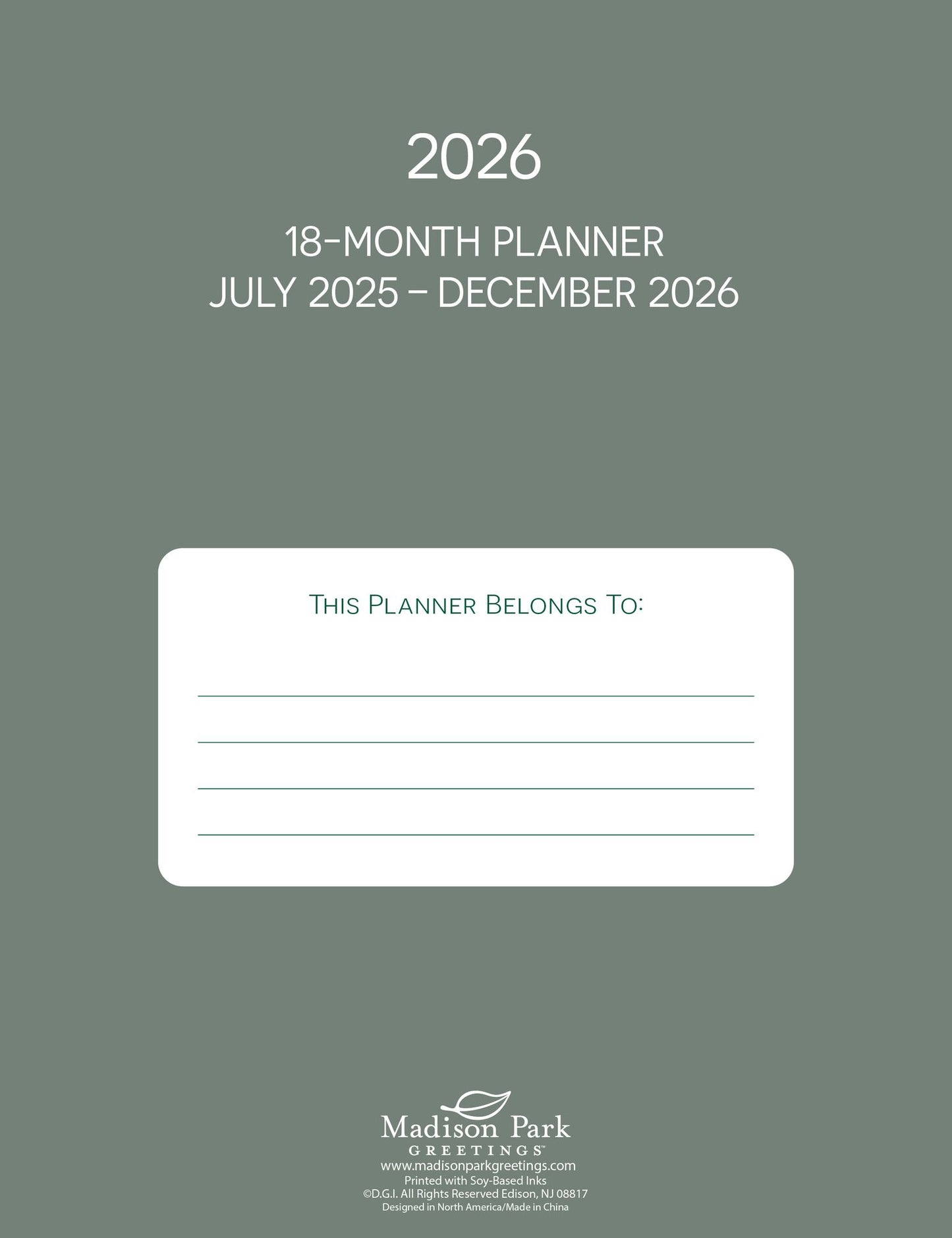 2025-2026 Surrey Planner Ramen Weather