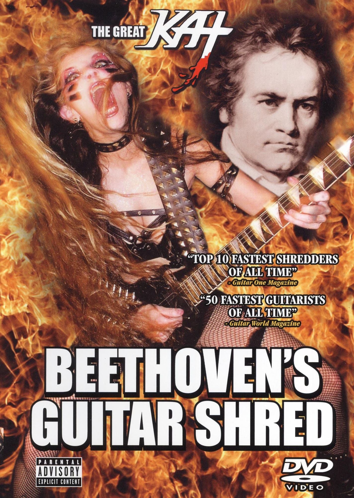 The Great Kat: Beethoven's Guitar Shred