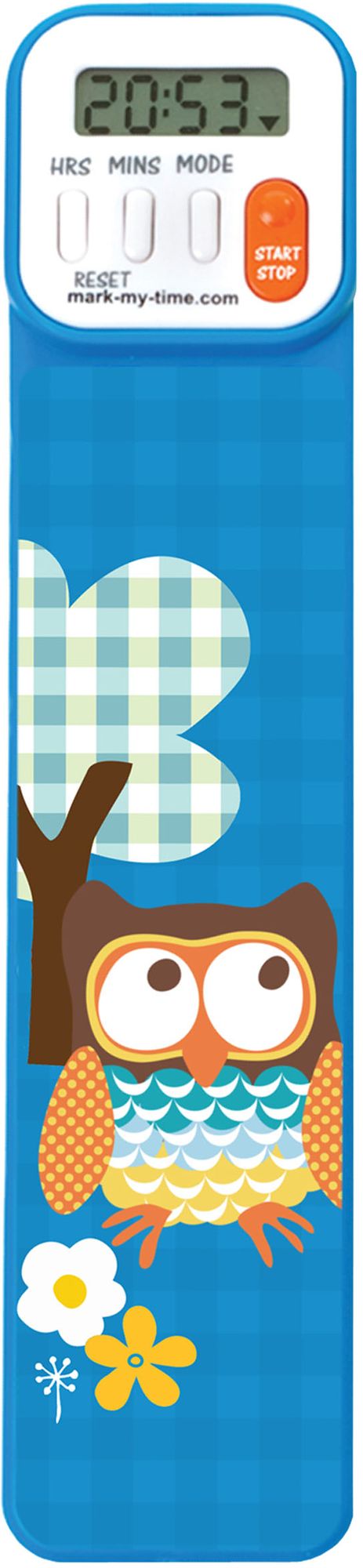 Mark-My-Time 3D Owl Bookmark
