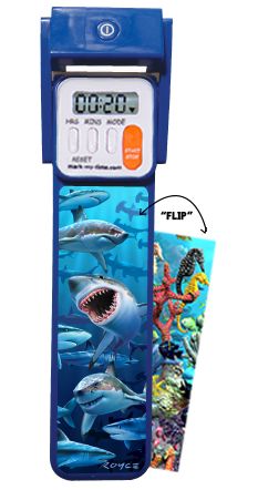 Neon 3D Digital Bookmark