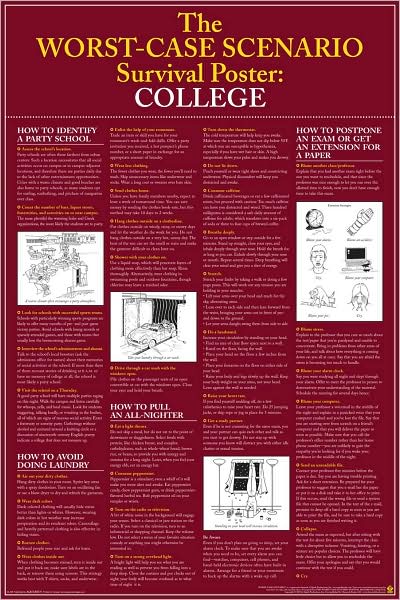 Worst Case Scenario College - Poster
