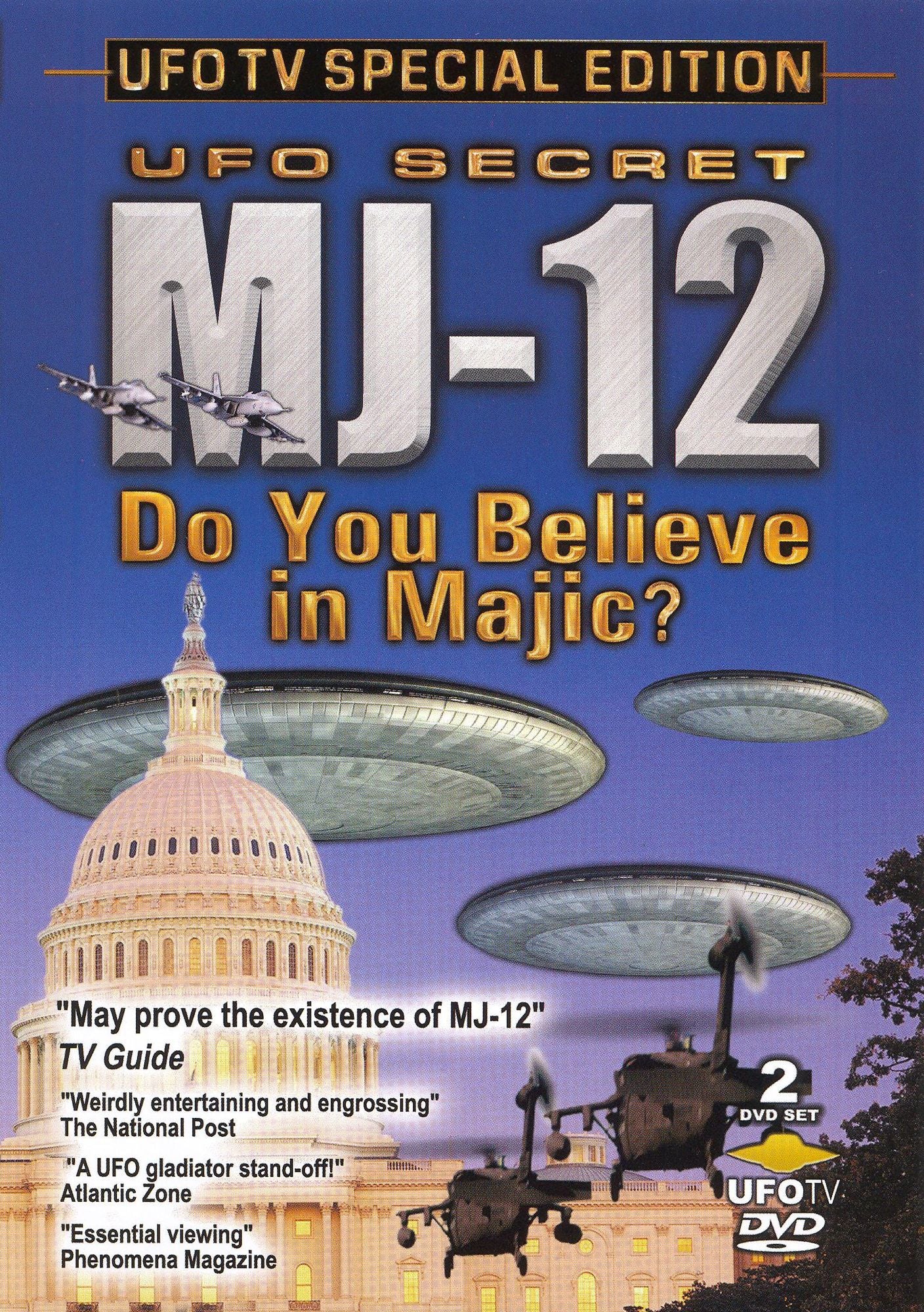 UFO Secret: MJ-12 - Do You Believe in Majic? [2 Discs]
