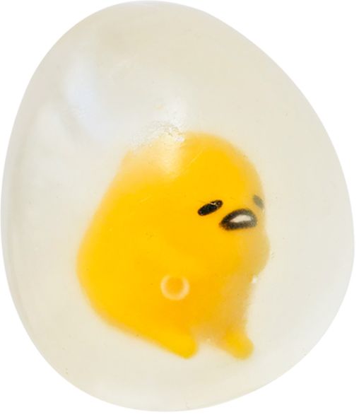 Sanrio Gudetama Egg Squishy (Clear)
