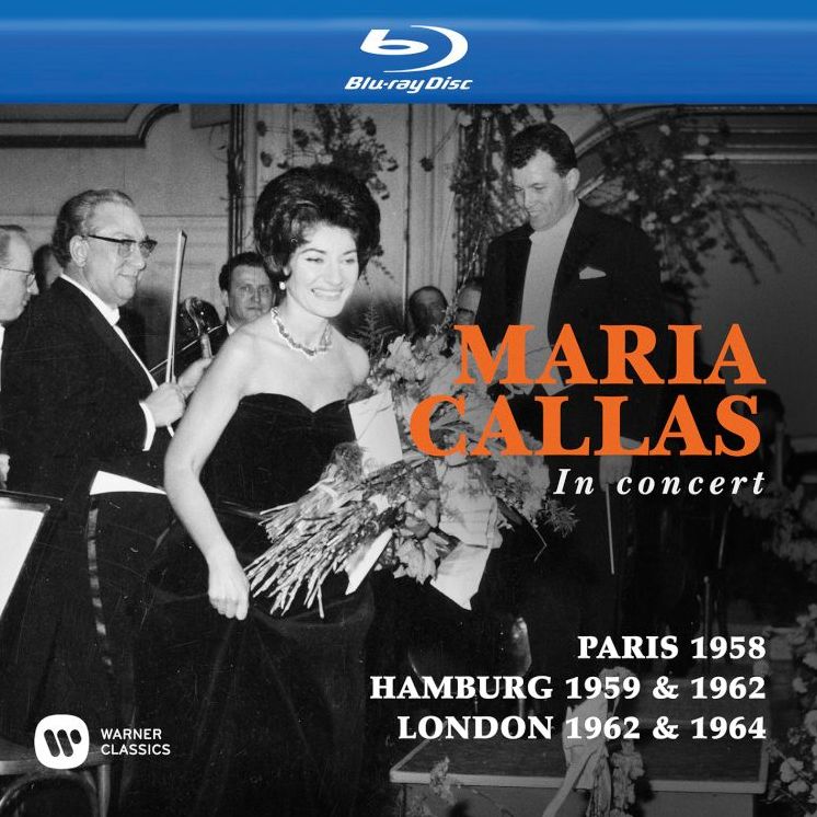 Maria Callas: In Concert - Paris 1958/Hamburg 1959 & 1962/London 1962 & 1964 [Blu-ray]
