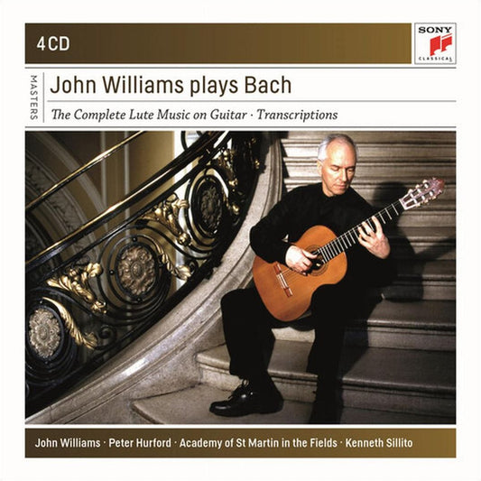 John Williams plays Bach: The Complete Lute Music on Guitar; Transcriptions