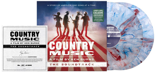 Country Music: A Film by Ken Burns [Red White and Blue Vinyl] [Autographed Insert] [B&N