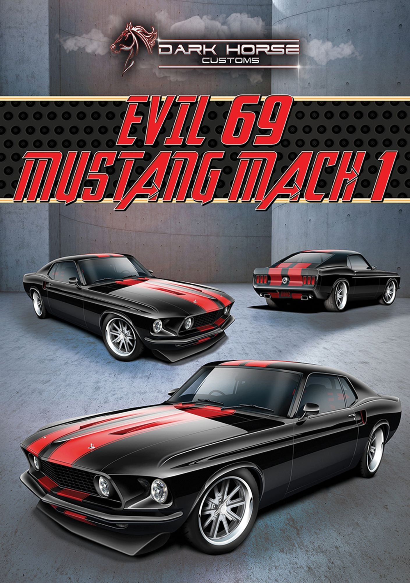 EVIL 69 MACH 1: FORD MUSTANG DH