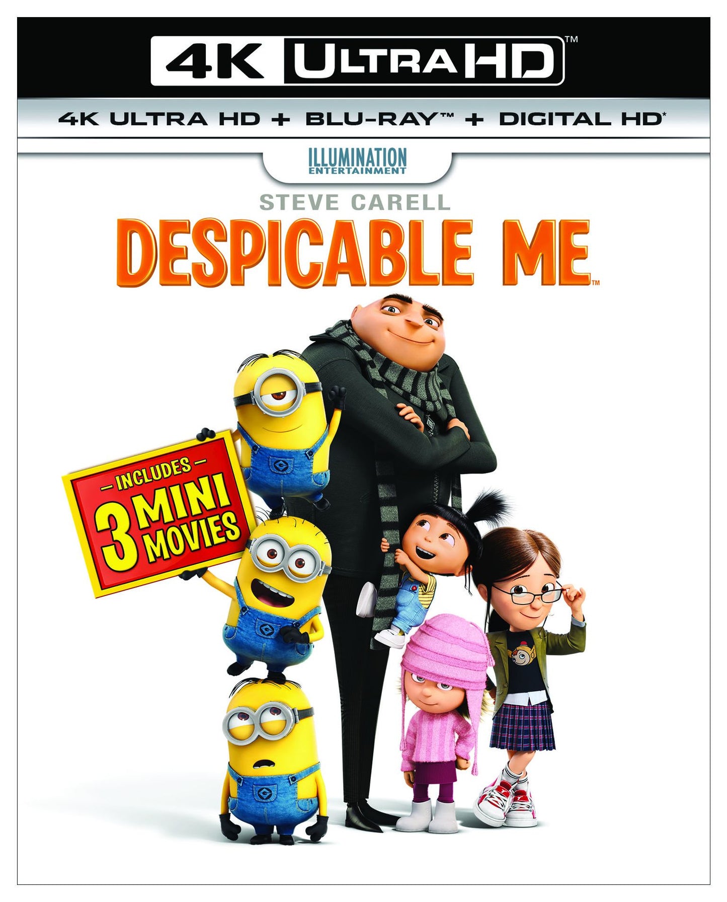 Despicable Me [Includes Digital Copy] [4K Ultra HD Blu-ray] [2 Discs]
