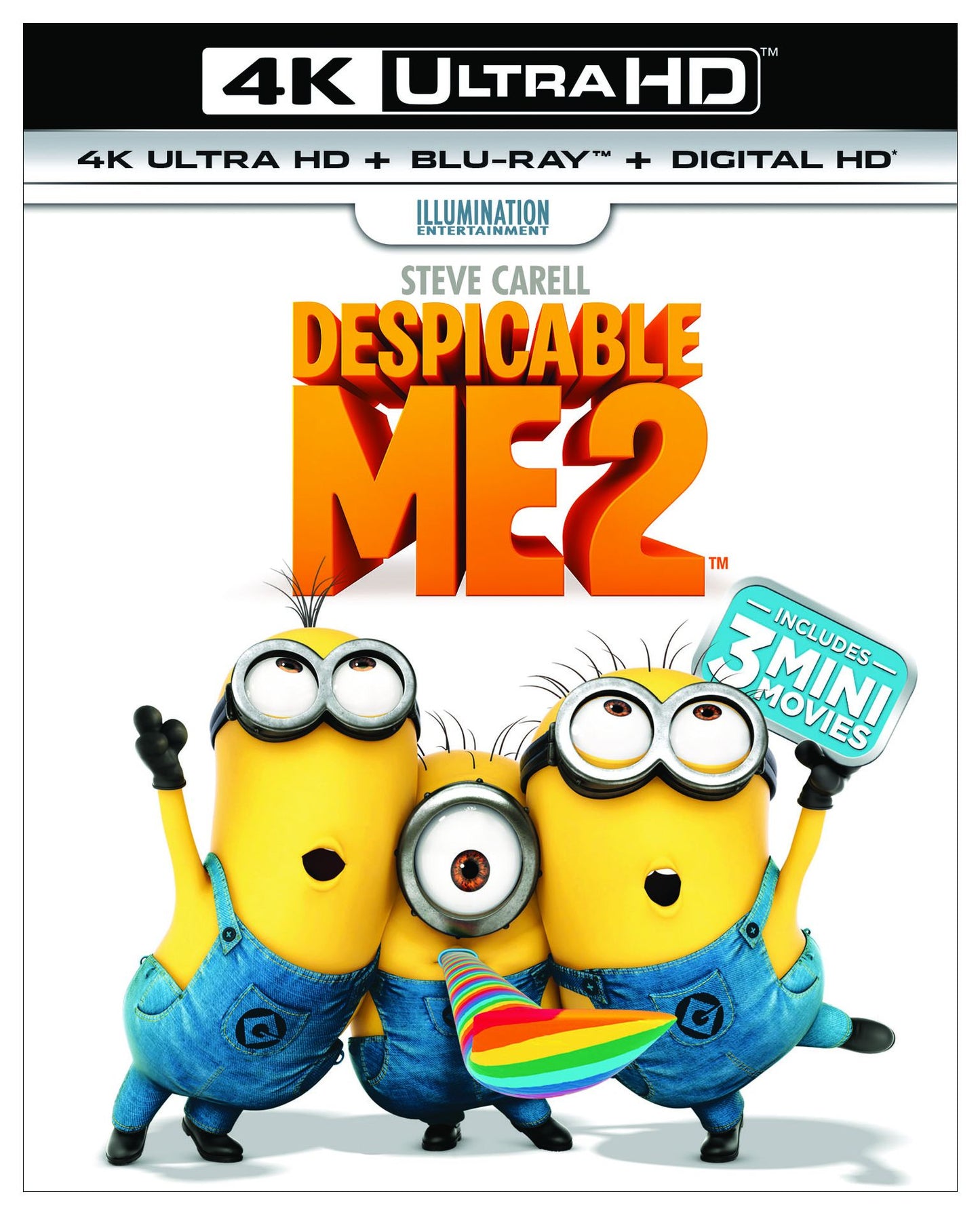 Despicable Me 2 [Includes Digital Copy] [4K Ultra HD Blu-ray] [2 Discs]