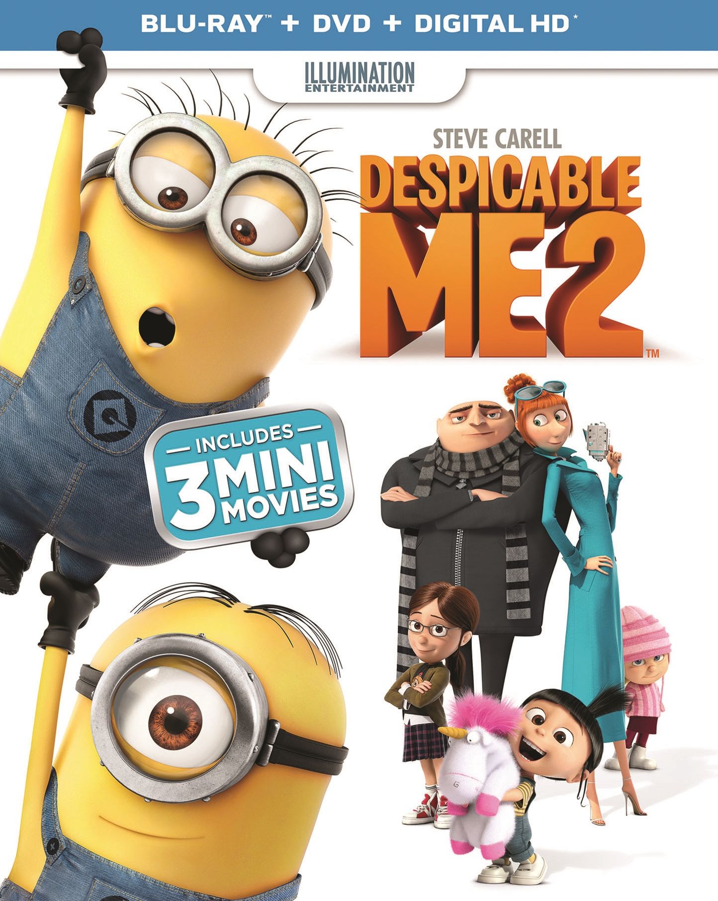 Despicable Me 2 [Blu-ray/DVD] [2 Discs]