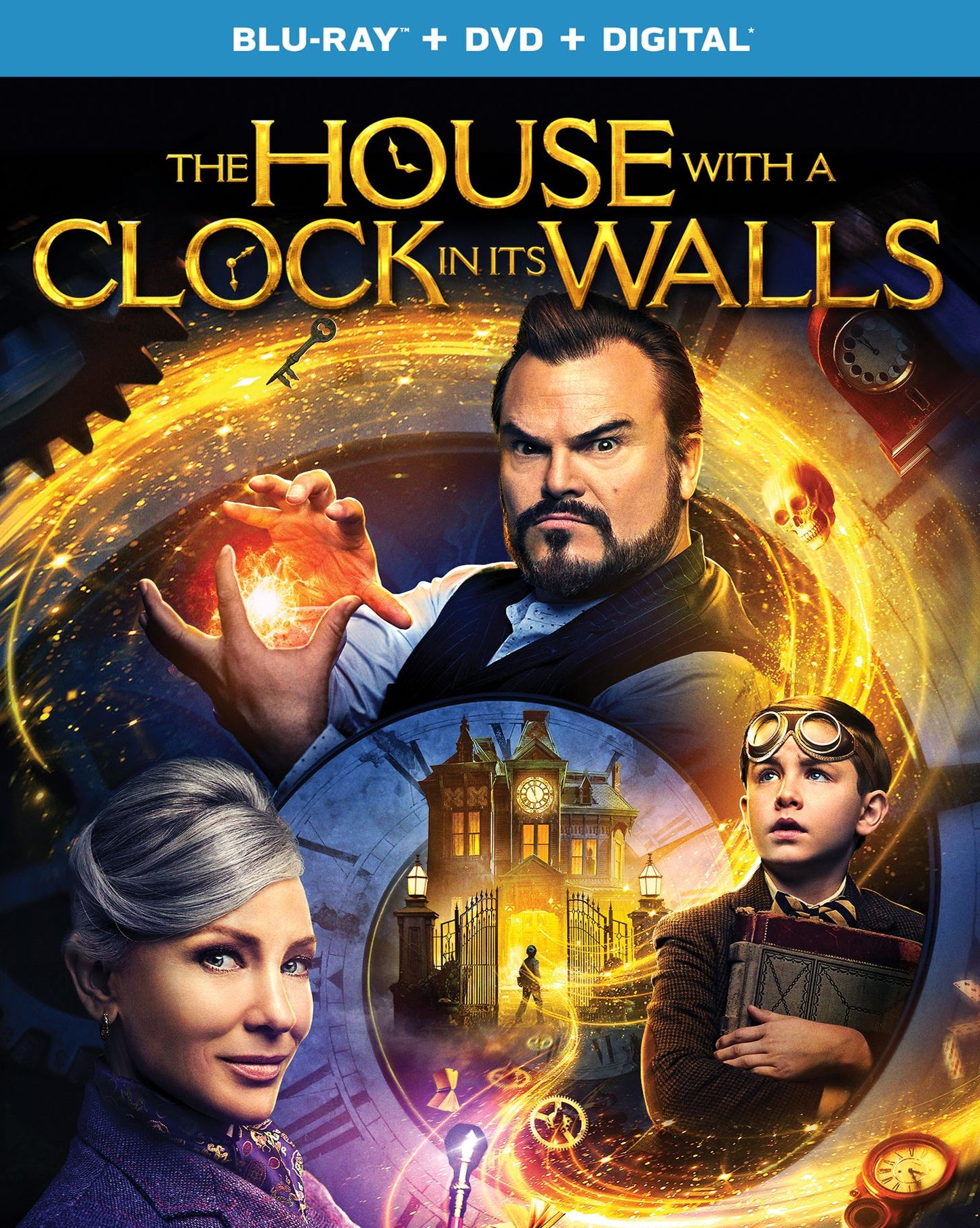 The House with a Clock in Its Walls [Includes Digital Copy] [Blu-ray/DVD]