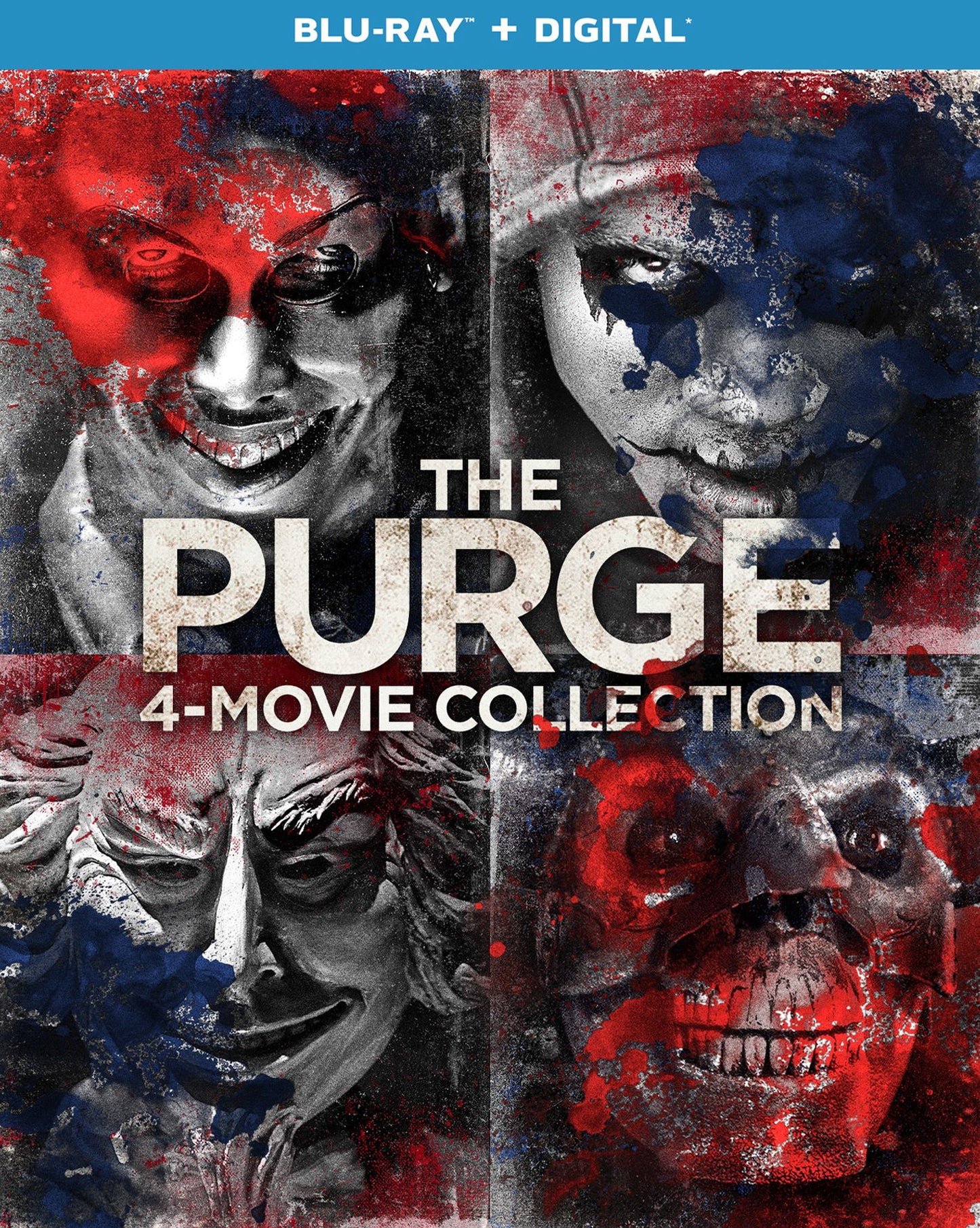 The Purge: 4-Movie Collection [Includes Digital Copy] [Blu-ray]