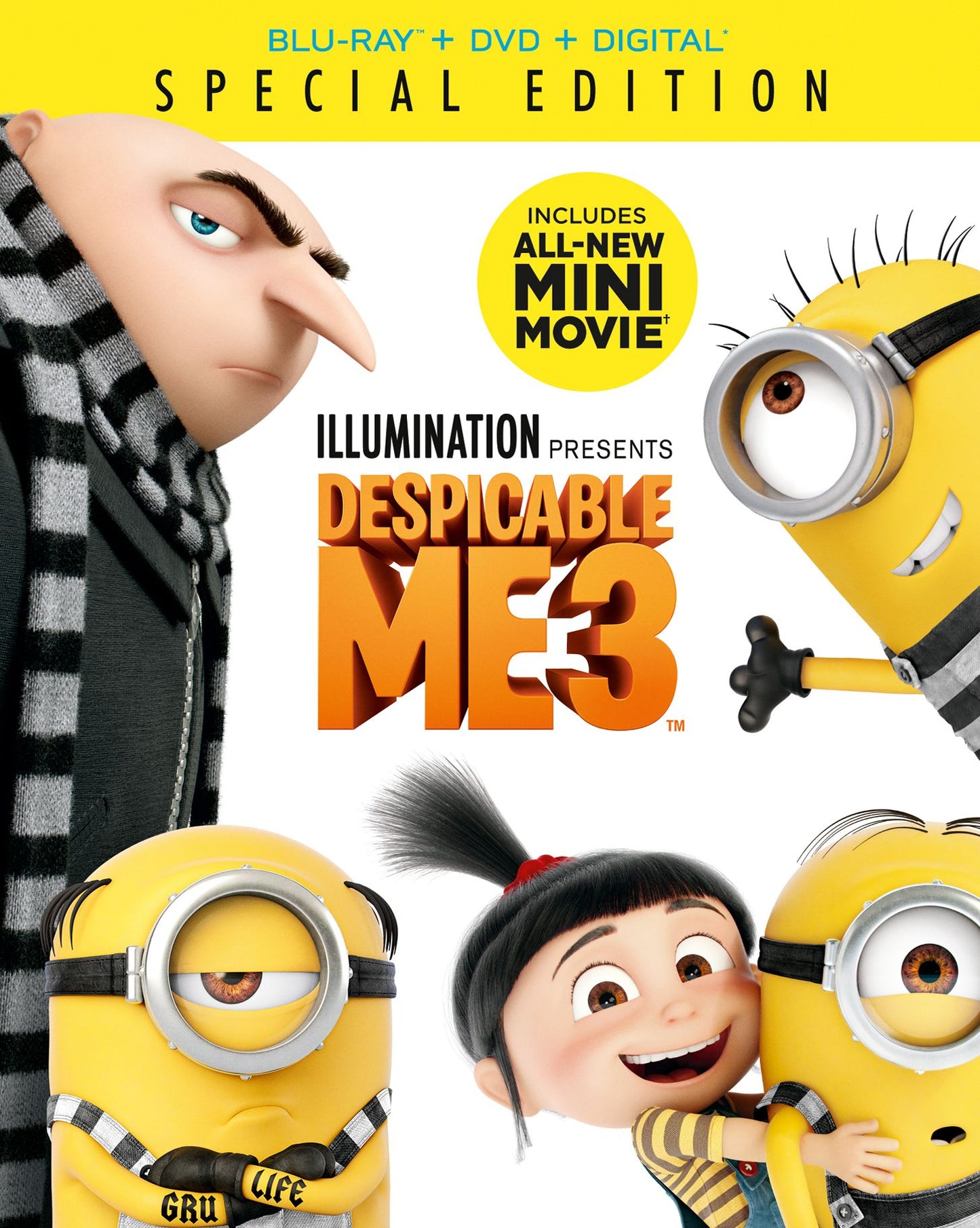 Despicable Me 3 [Blu-ray/DVD]