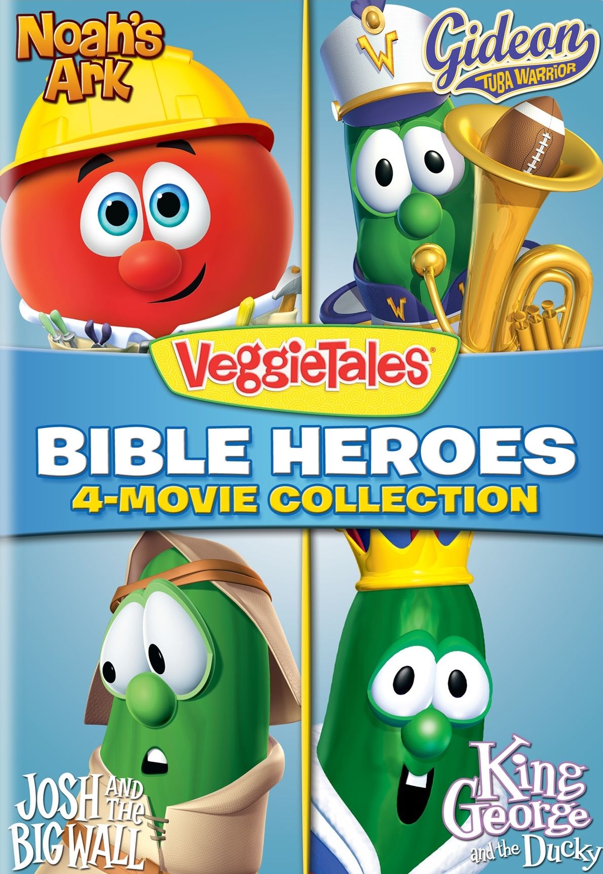 Veggie Tales: Bible Heroes - 4-Movie Collection