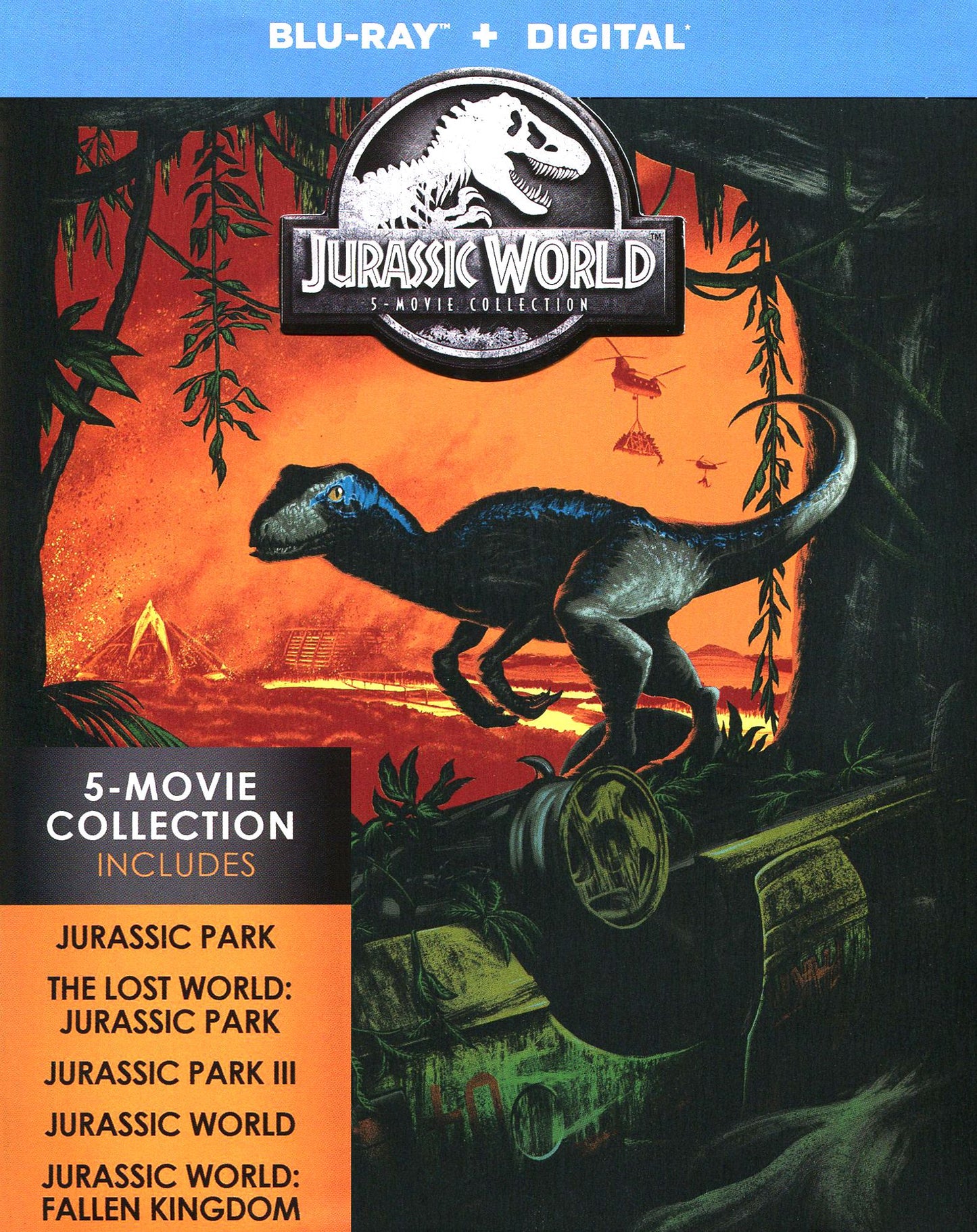 Jurassic World: 5-Movie Collection (5Pc) / (Box)